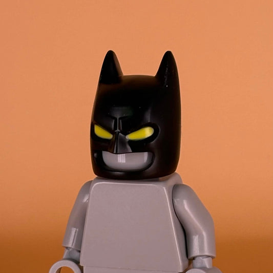 Night Crusader Cowl (Black Cowl/Yellow Eyes/Standard Ears)