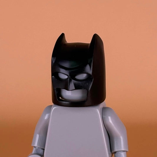 06 Night Crusader Cowl (Black Cowl/Hollow Eyes/Short Ears)