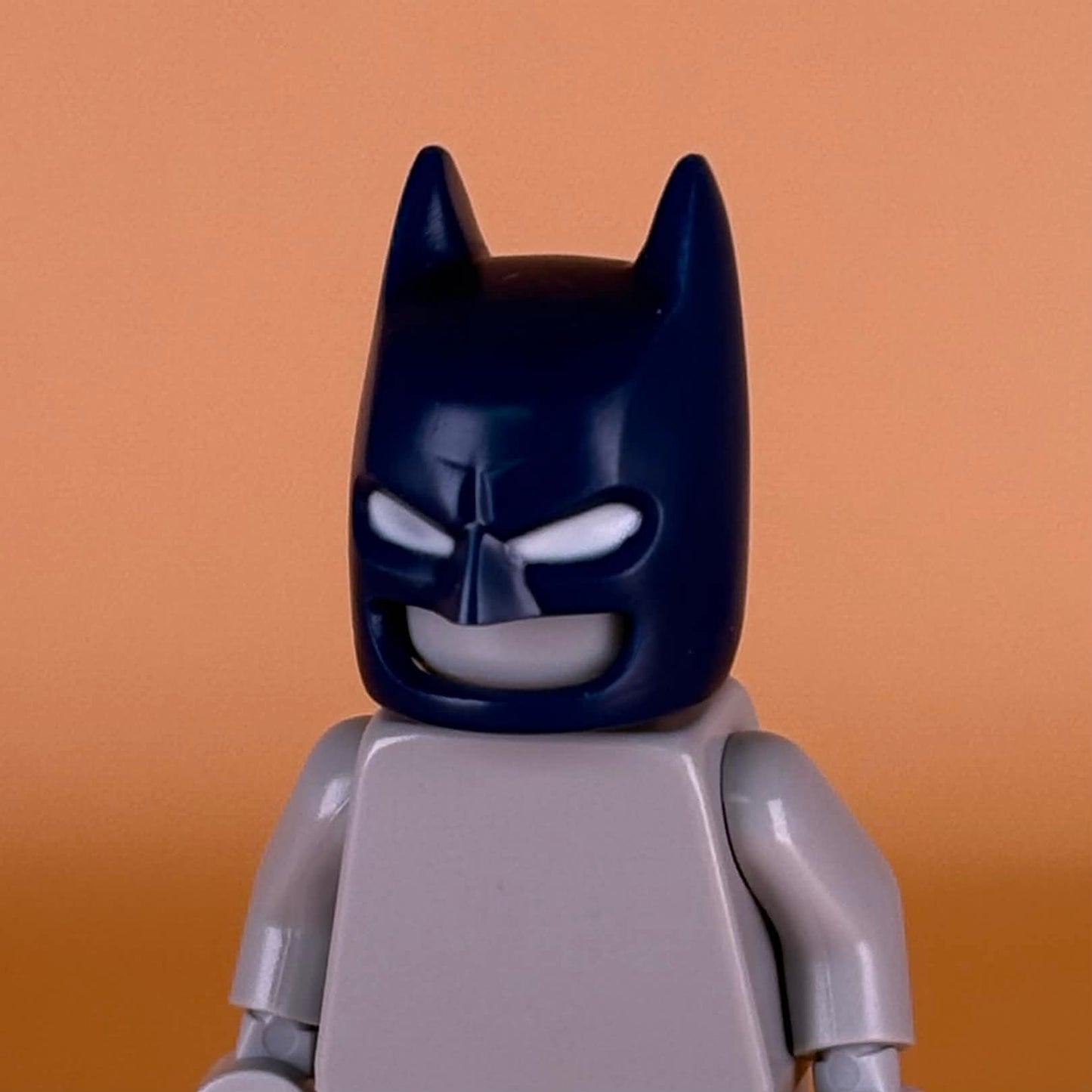 Night Crusader Cowl (Dark Blue Cowl/White Eyes/Standard Ears)