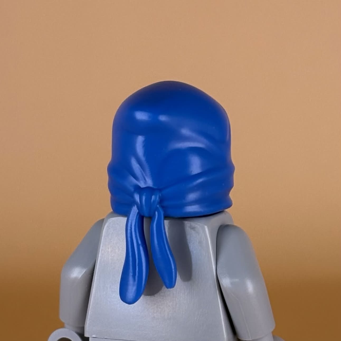 Elemental Ninja Hood (Blue/Back Knot)