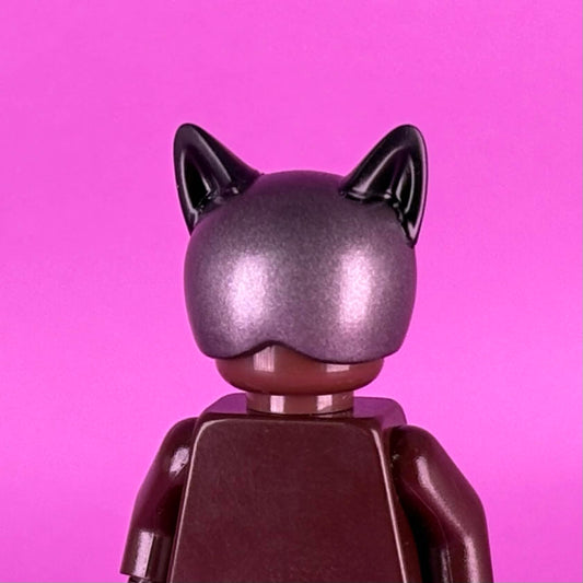 Prowling Thief Absolute Mask (Dark Metallic SilverDome/Black Ears)