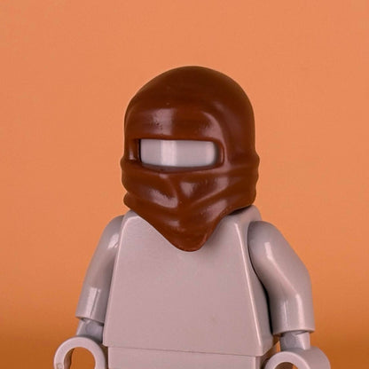 Elemental Ninja Hood (Reddish Brown/Back Knot)