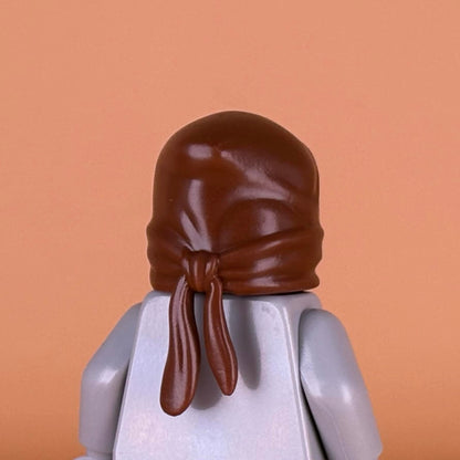 Elemental Ninja Hood (Reddish Brown/Back Knot)