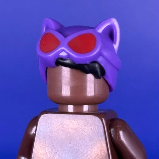 Goggle Prowling Thief Mask (Purple/Dark Red Lenses)