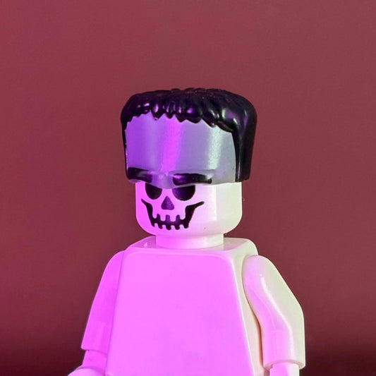 Monster Head/hair (Dark Gray/Black Hair/Black Brow)